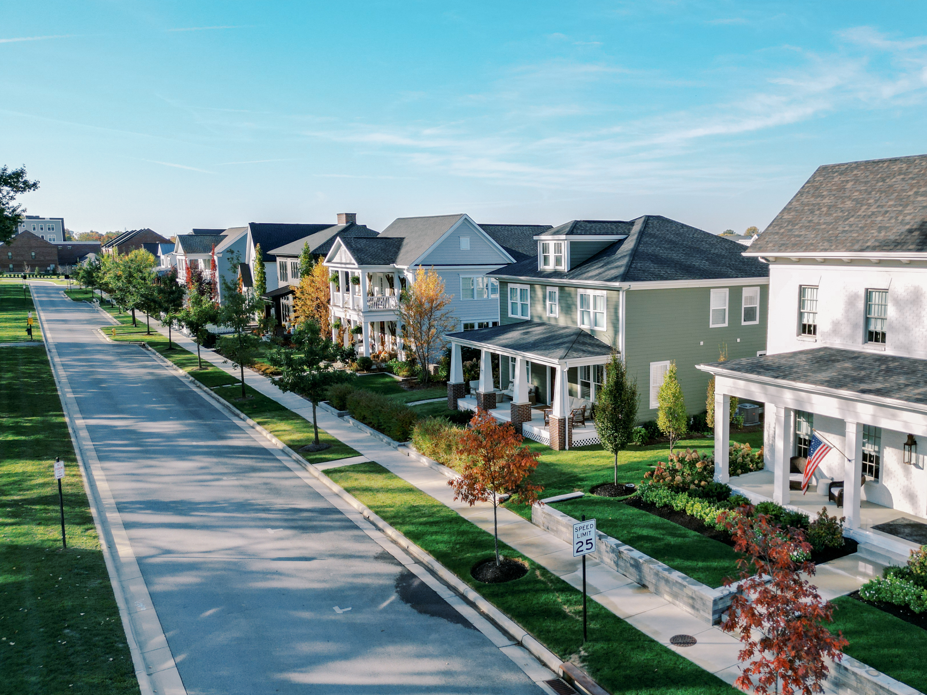 Group of buildings and a street